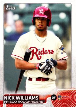 2015 Topps Pro Debut #191 Nick Williams Front