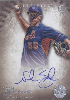 2015 Bowman Inception #PA-NS Noah Syndergaard Front