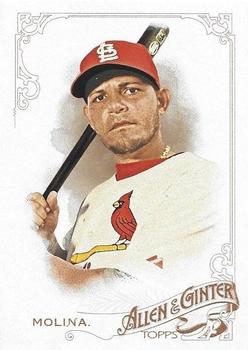 2015 Topps Allen & Ginter #17 Yadier Molina Front