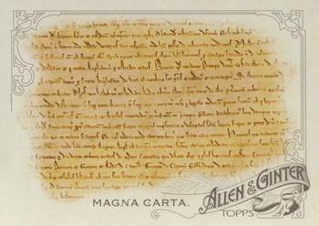 2015 Topps Allen & Ginter #297 Magna Carta Front