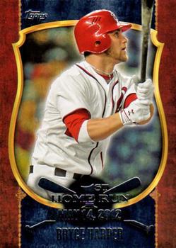 2015 Topps - First Home Run (Series One) #FHR-06 Bryce Harper Front
