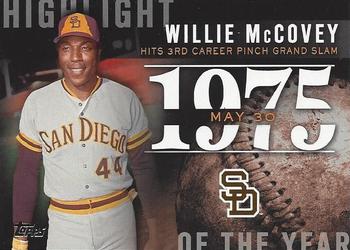 2015 Topps - Highlight of the Year #H-18 Willie McCovey Front