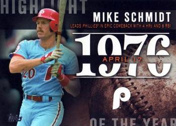 2015 Topps - Highlight of the Year #H-19 Mike Schmidt Front