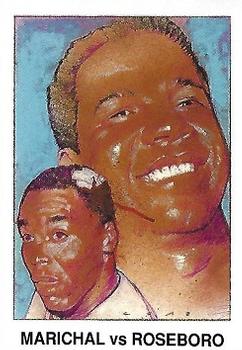 1991 Foul Ball Trading Cards #8 Juan Marichal / Johnny Roseboro Front