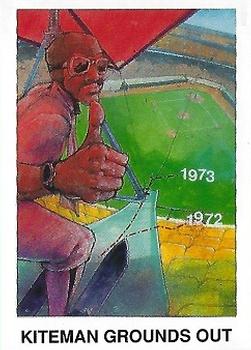 1991 Foul Ball Trading Cards #33 Kiteman Grounds Out Front