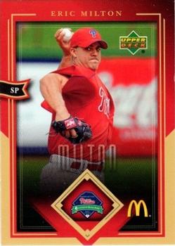 2004 Upper Deck McDonald's Philadelphia Phillies #12 Eric Milton Front