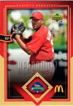 2004 Upper Deck McDonald's Philadelphia Phillies #17 Roberto Hernandez Front