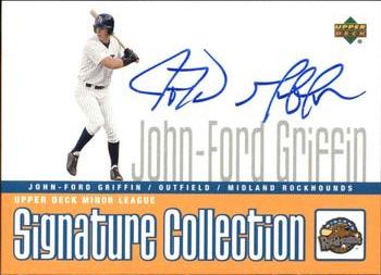 2002 Upper Deck Minor League - Signature Collection #JF John-Ford Griffin Front