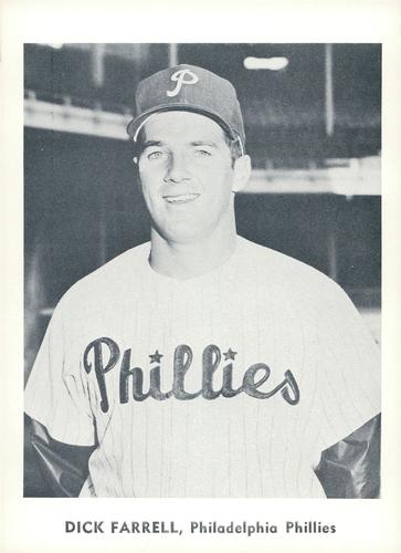 1960 Jay Publishing Philadelphia Phillies Set A #NNO Dick Farrell Front