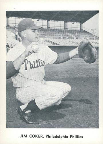 1960 Jay Publishing Philadelphia Phillies Set B #NNO Jim Coker Front