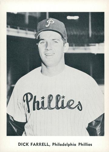 1960 Jay Publishing Philadelphia Phillies Set B #NNO Dick Farrell Front