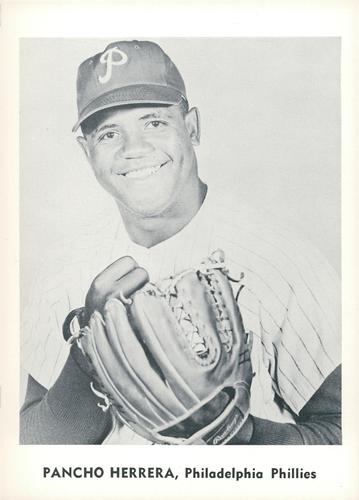1960 Jay Publishing Philadelphia Phillies Set B #NNO Pancho Herrera Front