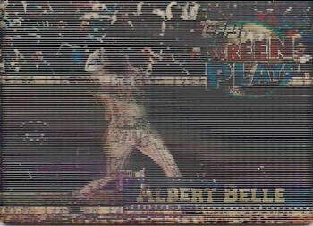 1997 Topps Screenplays #NNO Albert Belle Front