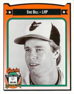 1991 Crown/Coca-Cola Baltimore Orioles #28 Eric Bell Front