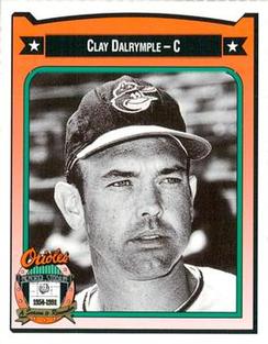 1991 Crown/Coca-Cola Baltimore Orioles #93 Clay Dalrymple Front