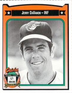 1991 Crown/Coca-Cola Baltimore Orioles #95 Jerry DaVanon Front