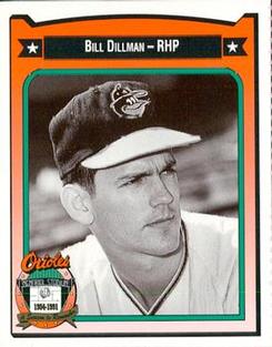 1991 Crown/Coca-Cola Baltimore Orioles #106 Bill Dillman Front