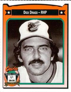 1991 Crown/Coca-Cola Baltimore Orioles #113 Dick Drago Front