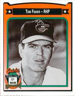 1991 Crown/Coca-Cola Baltimore Orioles #134 Tom Fisher Front