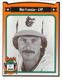 1991 Crown/Coca-Cola Baltimore Orioles #135 Mike Flanagan Front