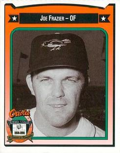 1991 Crown/Coca-Cola Baltimore Orioles #144 Joe Frazier Front