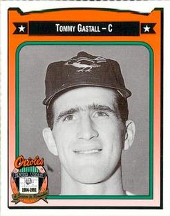 1991 Crown/Coca-Cola Baltimore Orioles #153 Tommy Gastall Front