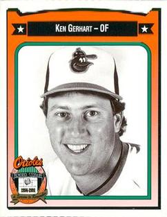 1991 Crown/Coca-Cola Baltimore Orioles #155 Ken Gerhart Front