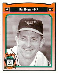 1991 Crown/Coca-Cola Baltimore Orioles #177 Ron Hansen Front