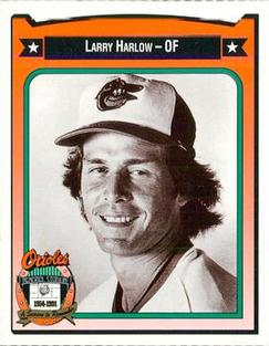 1991 Crown/Coca-Cola Baltimore Orioles #179 Larry Harlow Front