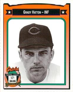 1991 Crown/Coca-Cola Baltimore Orioles #187 Grady Hatton Front