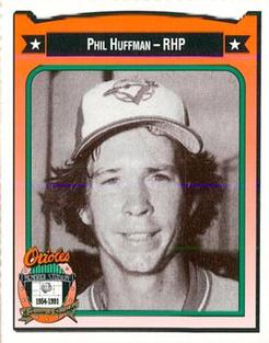 1991 Crown/Coca-Cola Baltimore Orioles #207 Phil Huffman Front
