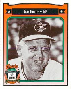 1991 Crown/Coca-Cola Baltimore Orioles #211 Billy Hunter Front