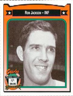 1991 Crown/Coca-Cola Baltimore Orioles #218 Ron Jackson Front