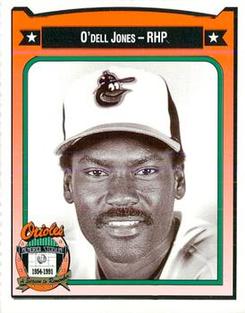 1991 Crown/Coca-Cola Baltimore Orioles #231 Odell Jones Front