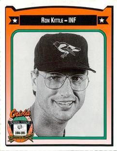 1991 Crown/Coca-Cola Baltimore Orioles #241 Ron Kittle Front