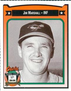 1991 Crown/Coca-Cola Baltimore Orioles #278 Jim Marshall Front