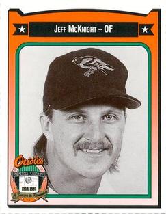1991 Crown/Coca-Cola Baltimore Orioles #292 Jeff McKnight Front