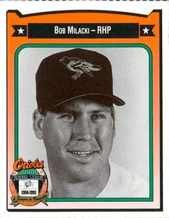 1991 Crown/Coca-Cola Baltimore Orioles #299 Bob Milacki Front