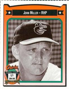 1991 Crown/Coca-Cola Baltimore Orioles #302 John Miller Front