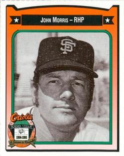 1991 Crown/Coca-Cola Baltimore Orioles #318 John Morris Front