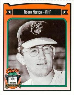 1991 Crown/Coca-Cola Baltimore Orioles #326 Roger Nelson Front
