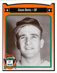 1991 Crown/Coca-Cola Baltimore Orioles #341 Chuck Oertel Front