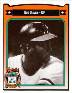 1991 Crown/Coca-Cola Baltimore Orioles #342 Bob Oliver Front