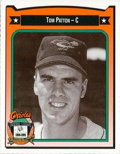 1991 Crown/Coca-Cola Baltimore Orioles #355 Tom Patton Front