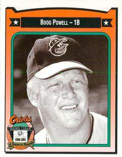 1991 Crown/Coca-Cola Baltimore Orioles #367 Boog Powell Front