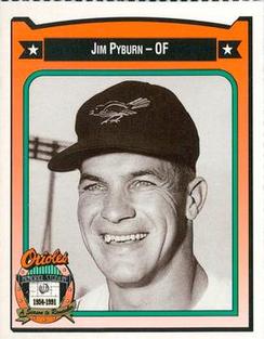 1991 Crown/Coca-Cola Baltimore Orioles #371 Jim Pyburn Front