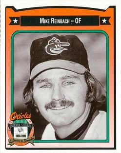 1991 Crown/Coca-Cola Baltimore Orioles #376 Mike Reinbach Front