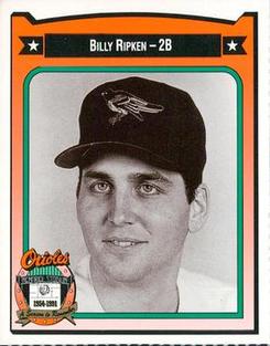 1991 Crown/Coca-Cola Baltimore Orioles #382 Billy Ripken Front