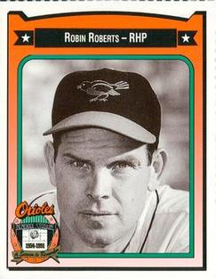 1991 Crown/Coca-Cola Baltimore Orioles #384 Robin Roberts Front