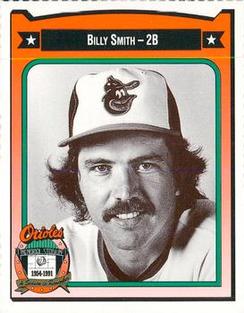 1991 Crown/Coca-Cola Baltimore Orioles #426 Billy Smith Front